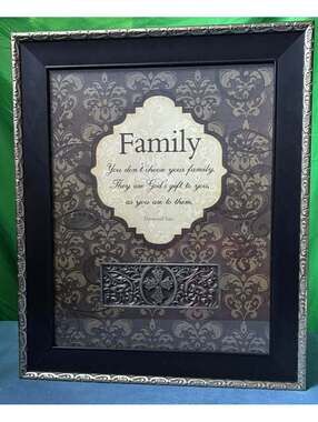Desmond Tutu 'Family' Framed Wall Art